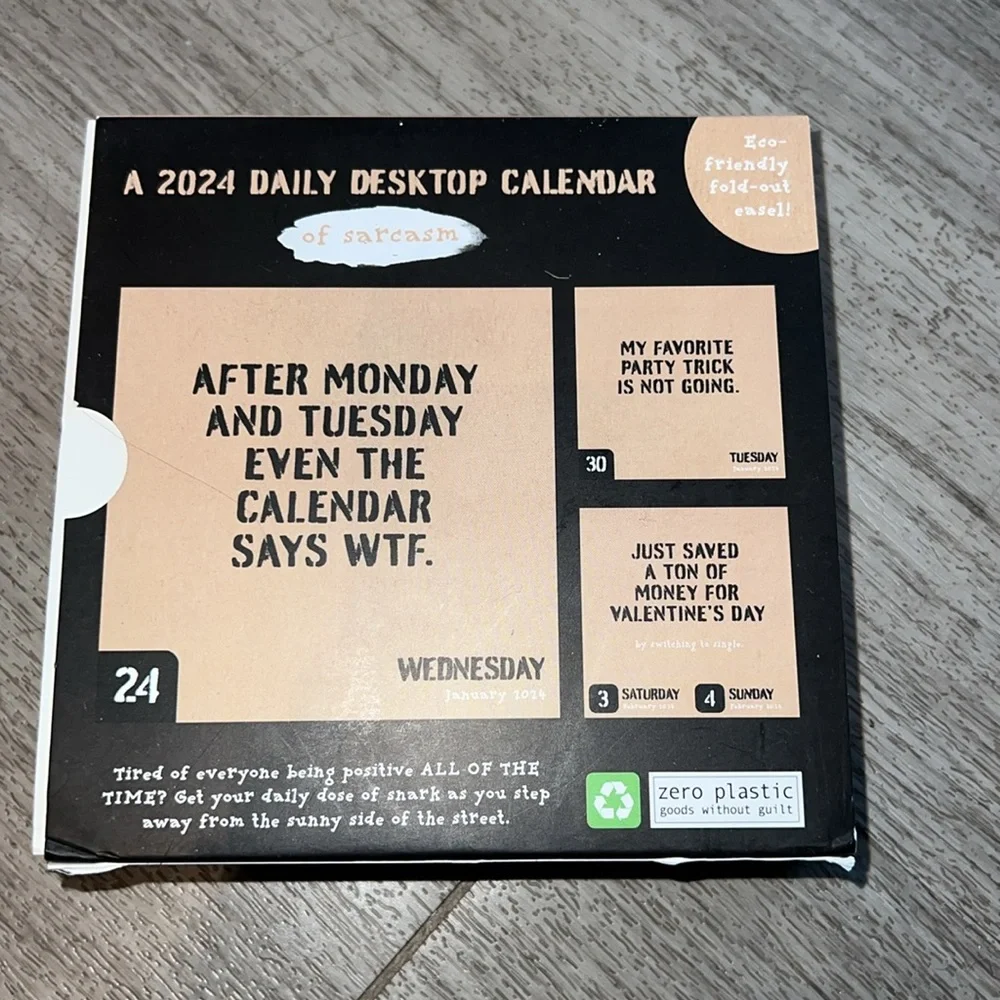 When Stirring The Pot 2024 daily desktop calendar
